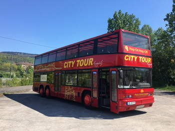 Tihany - Nyitott városnéző 120 fős cabrió busz